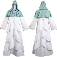 The Promised Neverland Mujika Cosplay Costume Long Robe Cloak Outfits Halloween Carnival Suit 2024 - buy cheap