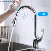 Kitchen Sink Automatic Touch Faucets Pull Out Auto Sensitive Tap Hot Cold Water Mixer Inductive Crane Stream Sprayer Sensor Tap 2024 - buy cheap