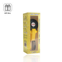 Impressora de etiquetas amarela com 9mm de fita para motex e101, etiquetas manuais, máquina de etiqueta, máquina de gravação de etiquetas para dymo 2024 - compre barato