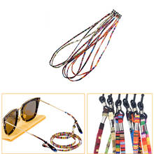 Cadena de algodón para gafas de lectura, cordón para el cuello, Correa colorida para gafas de sol, 5 piezas 2024 - compra barato