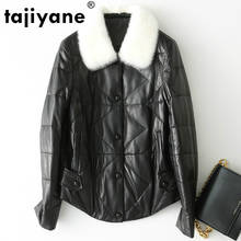 Autumn Winter Real Genuine Leather Jacket Women Clothes 2020 Mink Fur Collar Sheepskin Down Coat Korean Vintage DJN666 ZT2970 2024 - buy cheap