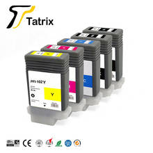 Tatrix PFI-102 PFI102 PFI 102 Premium Color Compatible Ink Jet cartridge for canon IPF500 IPF510 IPF610 IPF700 IPF710 Printer 2024 - buy cheap