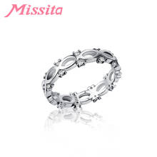 MISSITA-anillos Infinity clásicos para mujer, joyería de boda, regalo, 100%, novedad de 2019 2024 - compra barato