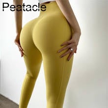 Peatacle High Waist Peach Hip-lifting Fitness Leggings Stretchy Tights Quick Dry Sports Running Yoga Pants Sexy 2024 - buy cheap