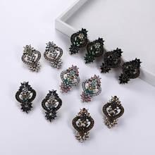 2020 Vintage Design Earring For Women Fashion Jewelry Bohemian Statement Crystal Stud Earrings Brincos 2024 - buy cheap
