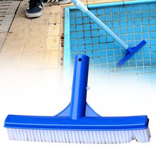Escova de limpeza portátil para piscinas, escova curvada para limpar superfícies pesados de plástico 2024 - compre barato