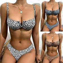 2020 New Bikini Hight Waist Women Plus Size Print Tankini Swimjupmsuit Swimsuit Beachwear Padded Swimwear Maillot De Bain 2024 - buy cheap