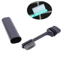 Moda fold viagem acampamento caminhadas ao ar livre fácil de tomar dobrável teethbrush portátil compacto carvão de bambu escova de dentes dobrável 2024 - compre barato