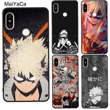 Чехол MaiYaCa Katsuki Bakugou BNHA для Redmi Note 7 8T 9S 8 9 K30 Pro 7A 8A Xiaomi Mi A3 9T 10 Pro Note10 Mix3 Max3 2024 - купить недорого