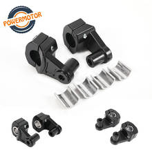 22mm 28mm Universal Motorcycle Handlebar Riser Bars Clamp Handle Bar Risers ForSuzukiYamahaKawasakiBMWHonda Dirt Pit Bike 2024 - купить недорого