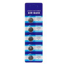 5PCS Lithium Battery CR1620 Electronic Button Coin Cell Batteries 3VECR1620 DL1620 5009LC Watch Toy Remote CR 1620 2024 - buy cheap