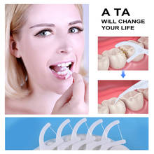 Escova de dentes descartável para dentes, 30 peças, varas de dentes para limpeza oral, produtos para higiene bucal 2024 - compre barato