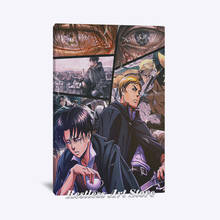 Levi And Erwin Attack On Titan Anime Decoration Prints Home Decor Manga Canvas Dorm Living Room Bedroom Painting Wall Art Poster 2024 - buy cheap