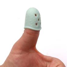 1 Pair Kalimba Guitar Thumb Finger Picks Protector Silica Gel Finger Cots Fingertip Nail Protection Cover 2024 - buy cheap