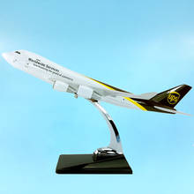 32CM Diecast 1:195 Scale 747 B747-400 Model UPS World Wide Service Airlines Base Alloy Aircraft Plane Airliner Collectible Gifts 2024 - buy cheap
