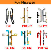 10PCS New Volume Power Switch On Off Side Key Button Flex Cable For Huawei P8 P9 P10 Plus P20 P30 P40 Pro Lite 5G P40 Lite E 2024 - buy cheap