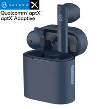 Haylou MoriPods Qualcomm QCC3040 wireless earphone Bluetooth V5.2 headset TWS headphone aptX adaptive AAC 4 microphones earbuds 2024 - купить недорого