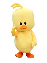 Fantasia de mascote de pato amarelo, personagem de desenho animado, traje de carnaval, vestido de festival, roupa, tamanho adulto, presente para festa de carnaval, halloween 2024 - compre barato