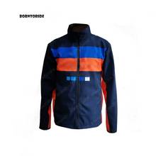 Мотоциклетная куртка для гоночной команды, повседневная одежда, прочная Байкерская стильная куртка 2024 - купить недорого