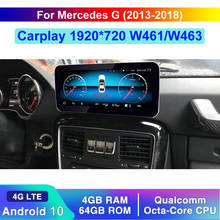 Qualcomm 8 Core Android 10 4G + 64G pantalla táctil del coche reproductor Multimedia pantalla GPS de navegación para Mercedes Benz Clase G 2013-2018 2024 - compra barato