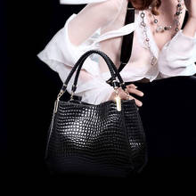 luxurious Handbag Women 2020 New crocodile pattern leather Quality Bag Female Luxury Handbags Tote Designer shoulder ladies bag 2024 - buy cheap