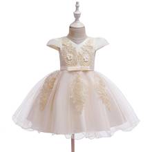 Hetiso платья для маленьких девочек одежда для маленьких девочек вечерние Одежда для детей с вышивкой Костюмы бальное платье на свадьбу Детские платья для девочек 12 месяцев, 2 года, 4 года, 5Y 2024 - купить недорого