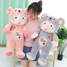 Cartoon 40-85cm Cute Kiss Mouse Plush Toys Stuffed Soft Animal Dolls Lovely Pillows for Kids Christmas Birthday Gifts Brinquedos 2024 - buy cheap