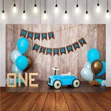 1st birthday backdrop for photography wooden floor background for photo studio car first one photographic back drops vinyl floor 2024 - buy cheap