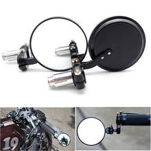 motorcycle rearview accessories for triumph street twin vtx 1800 ybr 125 yamaha honda rebel 250 bar end mirror 2024 - buy cheap