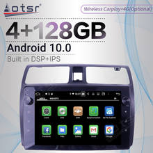 Radio con GPS para coche, reproductor Multimedia con Carplay, 4 + 128GB, Android, grabadora, Unidad Principal estéreo, Navi, No 2DIN, para Suzuki Swift 3, años 2003 a 2010 2024 - compra barato