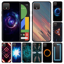 Silicone Phone Case for Google Pixel 4a 4 XL Cover For Google Pixel 5 4G 5G Soft Black Cover Coque Dazzle Light Color Cool 2024 - buy cheap