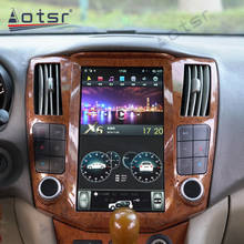 For Lexus RX/Toyota Harrier 2004-2007 13.6 inch Vertical Tesla PX6 Android 9.0 CARPLAY Car Radio Player Car GPS Navigation DSP 2024 - buy cheap