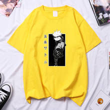 Camiseta con gráfico de Gojo Satoru para mujer, remera Harajuku Vintage, camisetas de estilo coreano, camisetas de manga corta para mujer 2021 2024 - compra barato