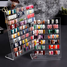 New Arrival Plastic False Nail Tip Art Display Stand Detachable Color Card Showing Shelf False Nail Display Rack 2024 - buy cheap