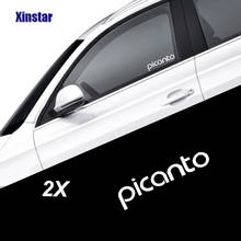 2pcs car windows sticker for kia picanto 2024 - buy cheap