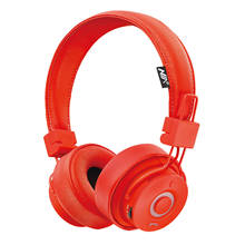 NIA X10-auriculares inalámbricos por Bluetooth, cascos por encima de la oreja con LED de colores, estéreo, música, tarjeta TF, reproductor MP3, Radio FM con micrófono 2024 - compra barato