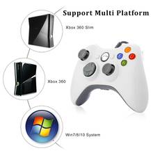 New Wired Game Controller Black /White Flexible button Gamepad For Xbox 360 Microsoft PC Windows USB Joystick Laptop Best Gift 2024 - buy cheap