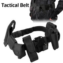 Outdoor Tactical Belt Pack Law Enforcement Modular Security Military Duty Utility Belt with Pouches Holster Gear Man Belt Bag 2024 - buy cheap