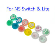 100 piezas para mando de Nintendo Switch Lite Joy Con, tapas analógicas de silicona Con garra de gato, Thumb Sticks para NS Switch Joy-Con Grip 2024 - compra barato