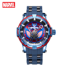 Disney Original Marvel Spider Man Mens Swiss RONDA Quartz Movement Casual Wristwatch Sapphire Crystal 50M Waterproof Calendar 2024 - buy cheap