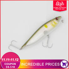 Noeby 1 Pcs 16/14cm 60/32g minnow Bait Fishing Lures Minnow Bass Fishing Lures Artificial Bait Hunt house 2024 - buy cheap