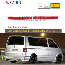 Rear Bumper Reflector Light For VW For Volkswagen T5 Transporter 2003-2010 Tail Stop Brake Car Parts Fog Lamp Accessories ABS 2024 - buy cheap