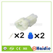 Free shipping 5sets 2pin JST Waterproof 2way Connector Male HM .090 Sumitomo plug connector 6187-2801 2024 - buy cheap