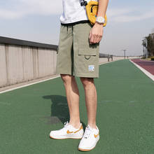 Calças masculinas casuais de cintura alta, peças esportivas inteligentes para garotos de cintura alta para corrida, japão 2024 - compre barato