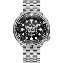 STEELDIVE Men Diving Watch, Tuna Mens Automatic Watches 300M Waterproof Military Mechanical Wristwatch C3 Luminous Sapphire NH35 2024 - buy cheap