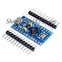 Микро ATmega32U4 5 в 16 МГц Замена ATmega328 ForPro мини с 2-рядным штырьковым разъемом для Leonardo Mini Usb интерфейсный разъем 2024 - купить недорого