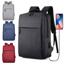 Mochila antirrobo con Usb para ordenador portátil, morral escolar para hombre, morral de viaje, Mochila de ocio, novedad 2024 - compra barato