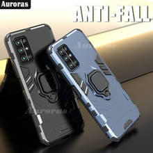 Auroras Shockproof Armor Case For Honor 30 Pro Plus Case Finger Ring Magnetism Holder Case For HONOR 30S 10X Lite 20 Cover 2024 - buy cheap