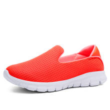 Zapatos de tenis con plataforma para mujer, zapatillas deportivas con malla transpirable y estabilidad, ligeras, para correr, 2020 2024 - compra barato