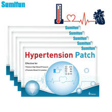 Sumifun 30Pcs Anti Hypertension Patches Diabetic Patches Lower Blood Glucose Treatment Blood Sugar Control High Blood Pressure 2024 - buy cheap